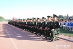 河西学院举行2016级新生军训动员大会 - 教育厅