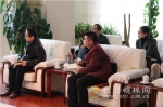 甘肃广电总台台长康坚与兰大党委副书记郭琦洽谈合作 共谋发展 - 甘肃省广播电影电视