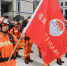3月19日，福建省地震灾害紧急救援队在福州消防支队特勤大队模拟登机前集结。 - 人民网
