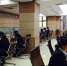 3月23日，兰州市城关区虚拟养老院的调度室里，接线员正在工作。　杜萍 摄 - 甘肃新闻
