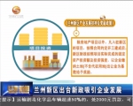 兰州新区出台新政吸引企业发展 - 甘肃省广播电影电视