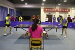 学校首届“欢送杯”乒乓球师生联谊赛成功举办 - 兰州城市学院