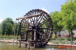 陇拍客|雨后初晴 看兰州水车博览园的“兰州蓝”（组图） - 中国甘肃网