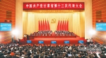 中国共产党甘肃省第十三次代表大会隆重开幕 - 卫生厅