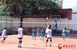 全国青少年气排球赛在兰开幕 倡导快乐运动相伴成长(组图) - 中国甘肃网