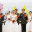 军旅风·献给最可爱的人——金昌市第三届薰衣草之约集体婚礼隆重举行（图） - 中国甘肃网