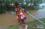 辽宁岫岩遭遇暴雨袭击 部分乡镇受灾 - 人民网