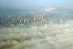 古城扬州现平流雾 城市笼罩其中宛如仙境 - 中国甘肃网