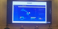 10月20日，由甘肃省统计局举办的“甘肃省社情民意互联网大数据分析平台”项目研讨会在兰州举行。图为系统演示。　杜萍　摄 - 甘肃新闻