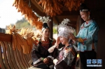 贵州丹寨：吃新节 展盛装 - 人民网