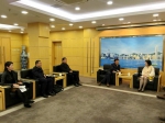 张宝军拜访香港特区政府驻京办和澳门特区政府驻京办 - 外事侨务办