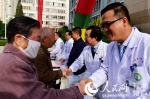 甘肃省人民医院西院区为辖区3000余名老年人免费体检 - 人民网