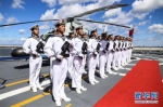 中国海军第二十九批护航编队滨州舰参加波兰海军成立１００周年庆典 - 人民网