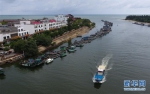 海南：渔船回港避台风 - 人民网