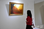 “意象飞扬——牛浩东油画作品展”开展 - 人民网