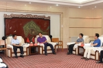 岷县县委县政府领导来校商谈对接帮扶工作 - 甘肃农业大学