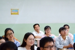 开学首日学校领导进课堂与师生同听第一课 - 甘肃农业大学