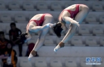 （亚运会）（2）跳水——女子双人三米板：中国选手昌雅妮/施廷懋夺冠 - 人民网
