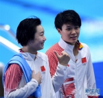 （亚运会）（10）跳水——女子双人三米板：中国选手昌雅妮/施廷懋夺冠 - 人民网