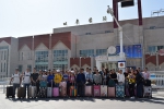 我校250名2019届毕业生赴新疆进行顶岗实习 - 兰州城市学院