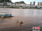 图为2018年9月20日，黄河兰州段一处码头浸泡于上涨的河水中。　冯志军 摄 - 甘肃新闻