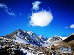 甘肃肃南：巴尔斯雪山风光如画 - 中国甘肃网