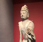 天梯山石窟唐代菩萨像。 甘肃省博物馆收藏 - 甘肃新闻