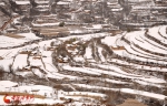 定西渭源：雪霁梯田景如画 - 中国甘肃网
