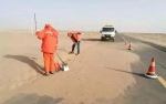 河西多地出现沙尘天气，公路部门积极采取措施应对 - 交通运输厅