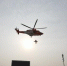 图为直升机应急救援演练。　李杨 摄 - 甘肃新闻