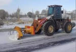 此时此刻最美的是橘红——酒泉公路管理局全力除雪保畅通 - 交通运输厅