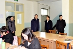 学校领导带队检查新学期准备工作 - 甘肃农业大学