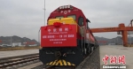 2018年7月2日，甘肃首列进口回程中欧班列运抵兰州铁路口岸东川铁路物流中心。(资料图) 杜萍 摄 - 甘肃新闻