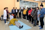 学校举办应急救护讲座和消防实操演练 - 甘肃农业大学