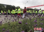 9月2日，“2018年金昌国际马拉松赛”在“西部花城”甘肃金昌市举行。(资料图) 艾庆龙 摄 - 甘肃新闻