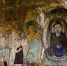 图为炳灵寺169窟11龛壁画《说法图》(西秦)。 甘肃省文物局供图 - 甘肃新闻