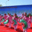 2018年5月7日，兰州市七里河区开展“美丽乡村 文明家园”陇原乡村文明行动暨“移风易俗”专题文艺演出启动仪式。图为村民自编自演的舞蹈。(资料图) 杨娜 摄 - 甘肃新闻