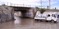 6月20日，甘肃嘉峪关市普降大雨，局地出现暴雨，最大降水量达58.2毫米。甘肃省气象局供图 - 甘肃新闻
