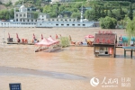 黄河兰州段迎汛期 部分沿河设施继续关闭 - 人民网