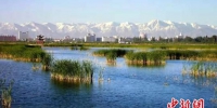 图为甘肃境内的水生态环境。(资料图)甘肃省生态环境厅供图 - 甘肃新闻