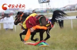 甘肃玛曲第十二届格萨尔赛马节开幕 900多匹赛马将激烈角逐（图） - 中国甘肃网