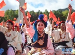 （社会）（1）西藏：千人锅庄颂祖国 - 人民网