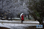 （环境）（1）青海西宁迎来降雪 - 人民网