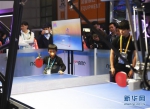 （第二届进博会·发现）（1）会削球的乒乓球机器人 - 人民网