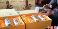 图为岷县维新镇扎哈村精品包装的中药材。　张赛 摄 - 甘肃新闻