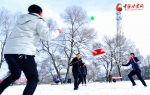 张掖：踏雪肃南胜景 激情冰雪天地（组图） - 中国甘肃网