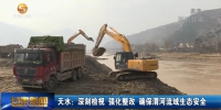 天水：深刻检视 强化整改 确保渭河流域生态安全 - 甘肃省广播电影电视