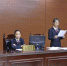 图为反校园欺凌模拟法庭在甘肃省高级人民法院开庭 。　张江山 摄 - 甘肃新闻
