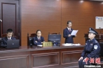 图为反校园欺凌模拟法庭在甘肃省高级人民法院开庭 。　张江山 摄 - 甘肃新闻