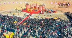 甘肃山丹：过冬至六万游客免费享用“大锅饭”（高清组图） - 中国甘肃网